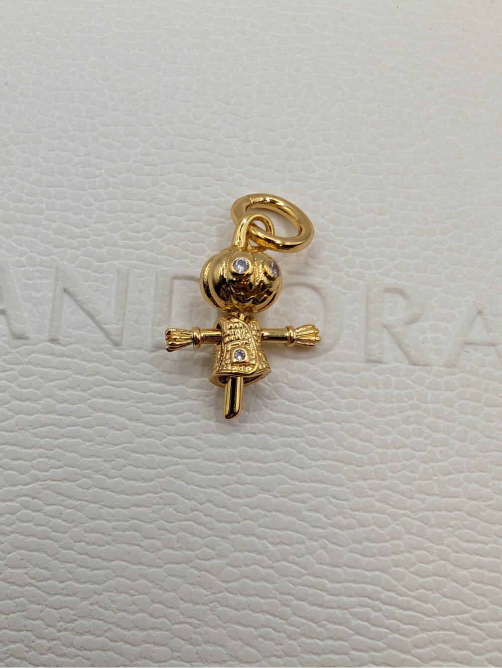 Pandora s925 ale charm pendant scarecrow Halloween